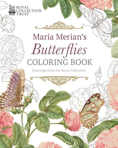 Image for Maria Merian's Butterflies Coloring Book: Drawings from the Royal Collection