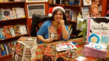 Kathy signing